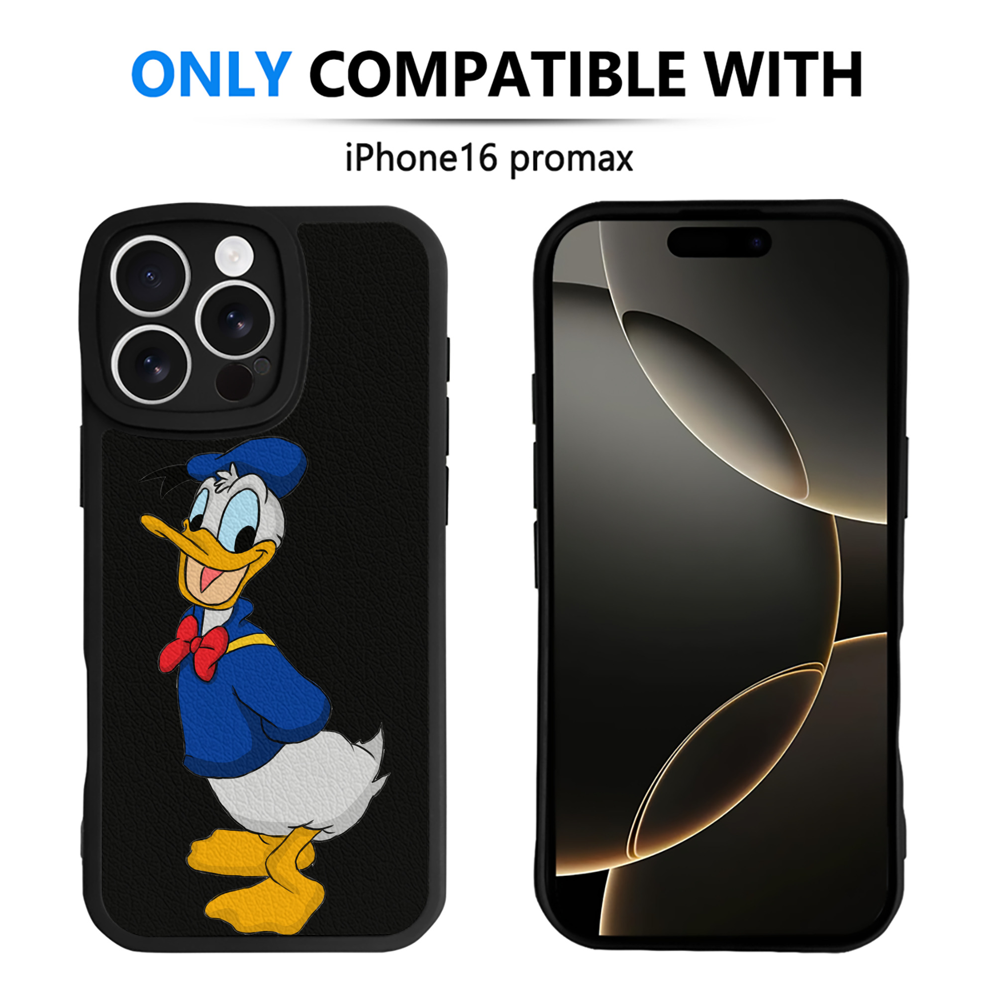 （画像用） ミッキーマウス Mickey Mouse 【iPhone 16シリーズ対応】シリコンスマホケース（レザー調） 材質：シリコン